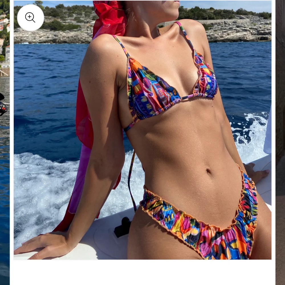 NWT M Bottoms, Strawberry Milk Mob Sto Posto Dobro bikini Bottom